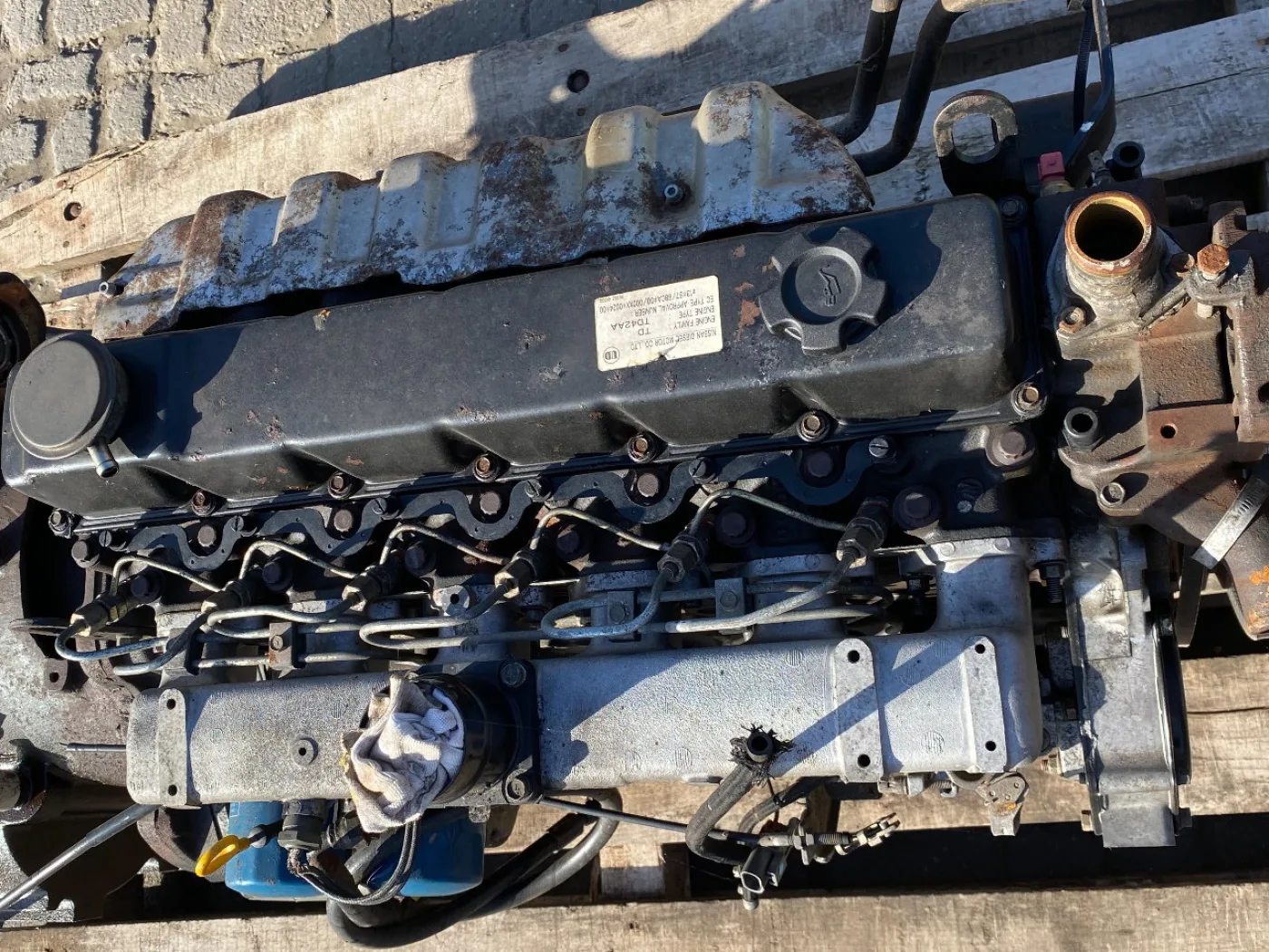 Nissan TD42AA WITH EXEDY TRANSMISSION - 6