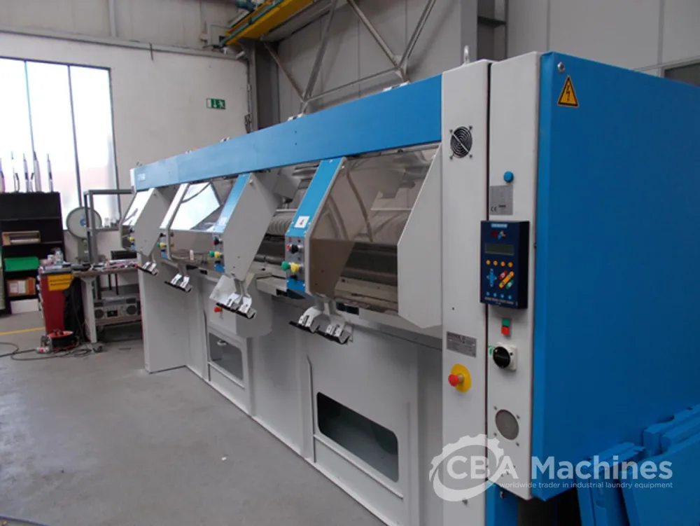 Complete Ironing Line Jensen/Lapauw 2 roll 1600 x 4000mm STEAM 2-4 lanes (839-840-841)