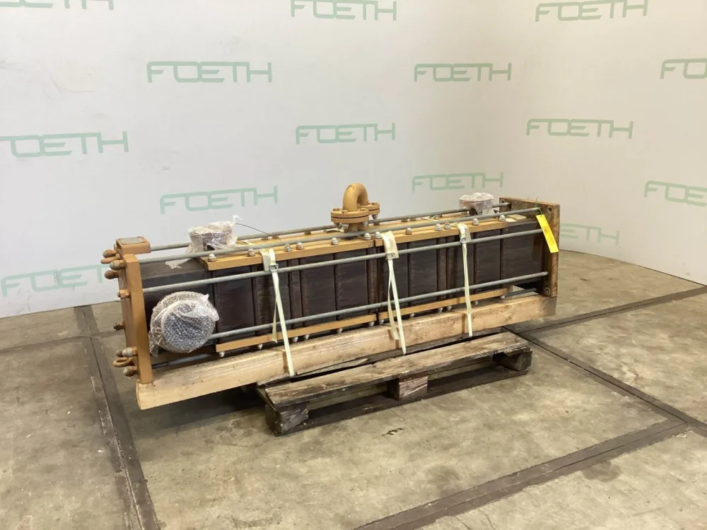 Vicarb Deutschland GmbH "Block Graphite" 5,8 m² - Shell and tube heat exchanger