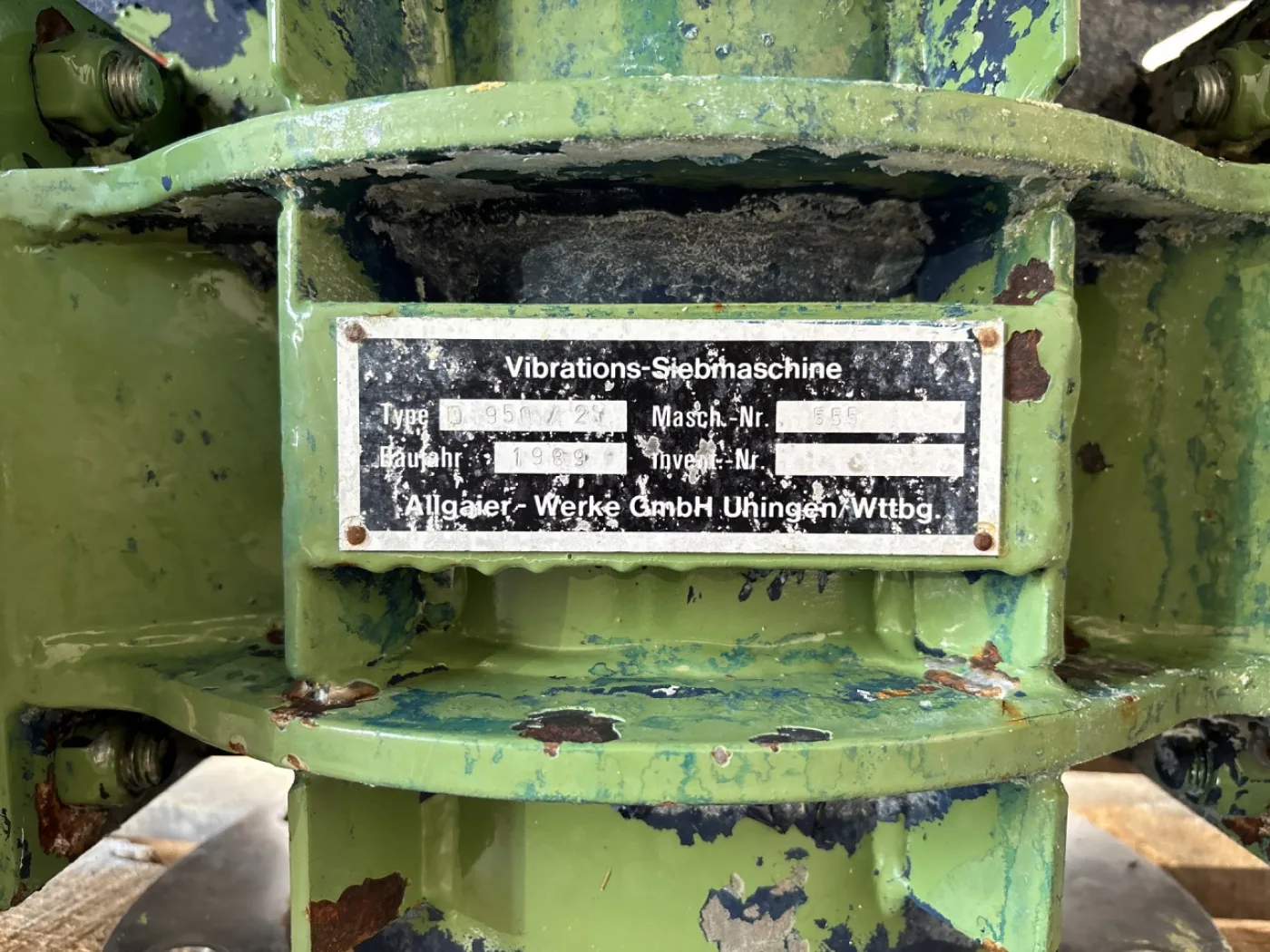 Allgaier Vibrall D-950/2 - Vibro sieve - 3