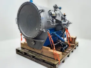 1997 LFC lochem Horizontal Pressure Leaf Filter