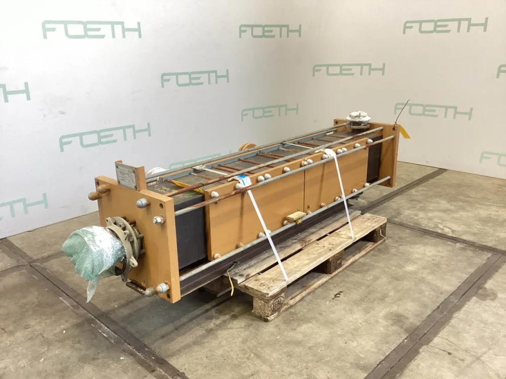 Vicarb Deutschland GmbH "Block Graphite" 16,2 m2 - Shell and tube heat exchanger