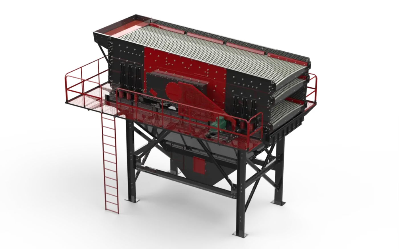 Vibration-Controlled (Adjustable Stroke) Screen - 5
