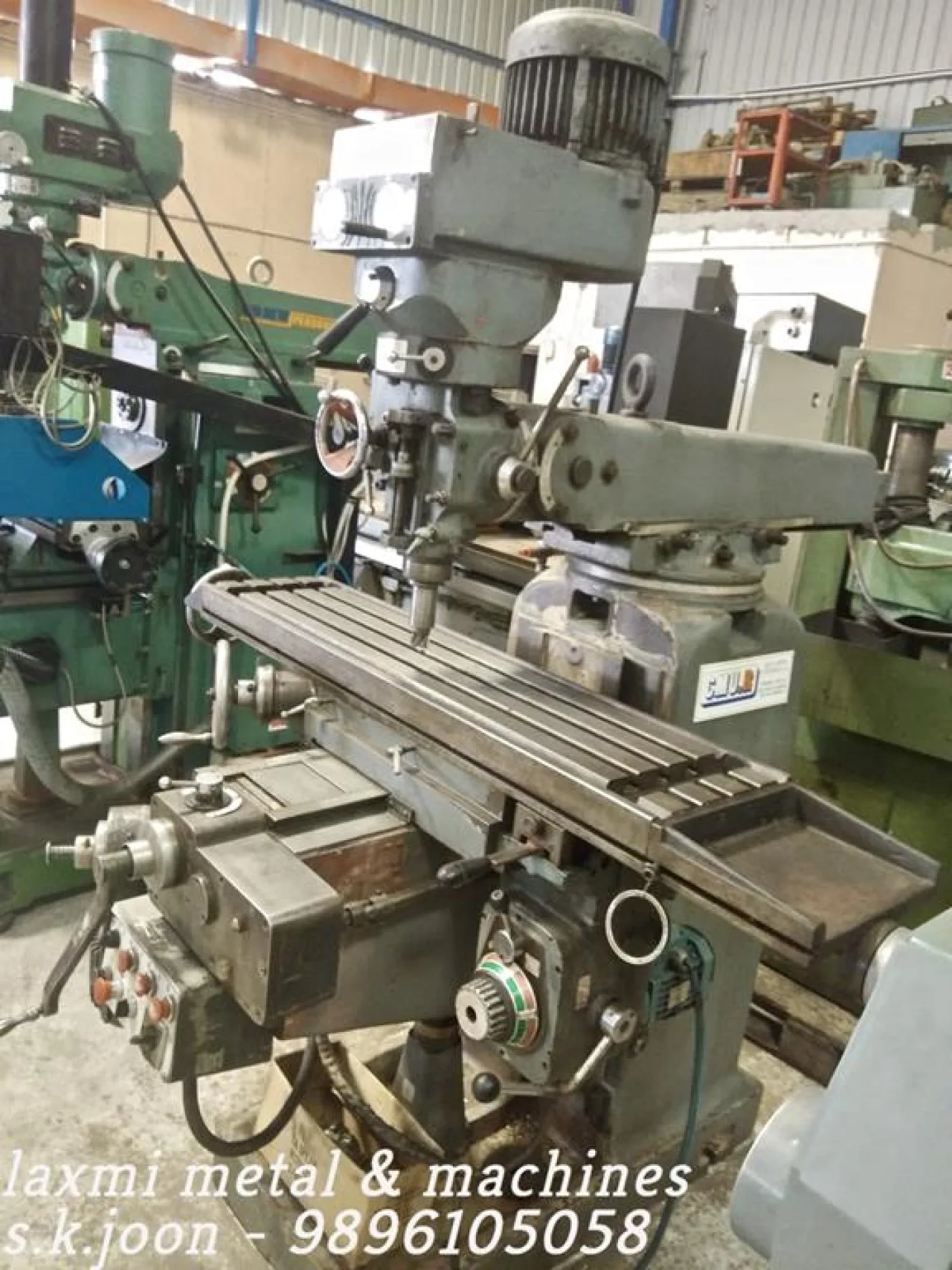 VERTICAL MILLING MACHINE, ANAYAK - Laxmi Metal & Machines, Rohtak - 3