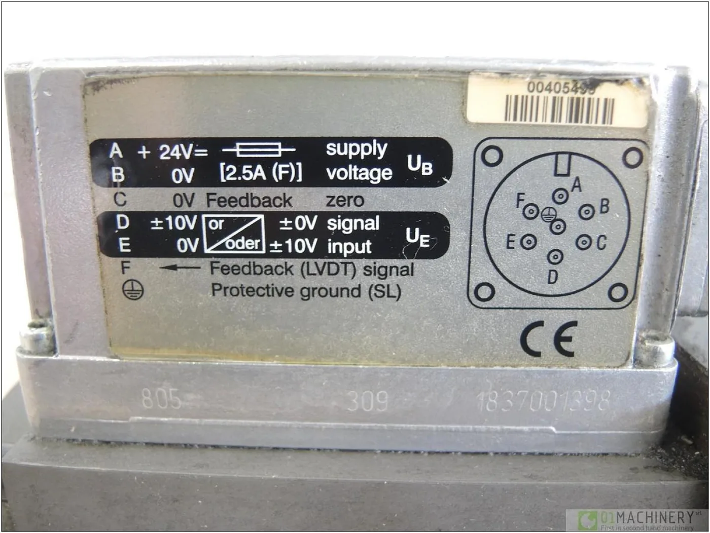 2000 REXROTH 0811402107 AI1364 - 7