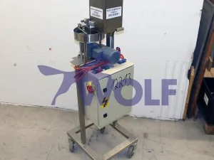 Zählmaschine in Edelstahlausführung - für kleine Kügelchen mit ca. 6 mm Durchmesser.