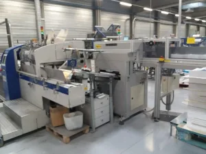 Sigloch BBL-31 bookback gluing and lining machine