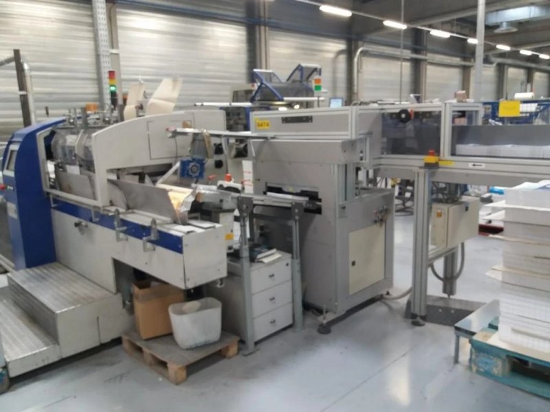 Sigloch BBL-31 bookback gluing and lining machine