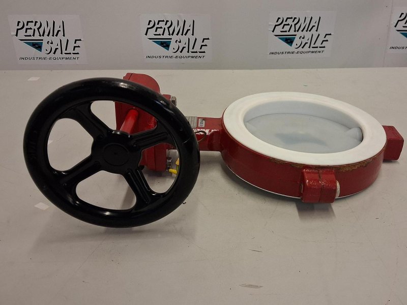 Rotork Gears AB210N Valve Gearbox with PTFE Lined Butterfly Valve