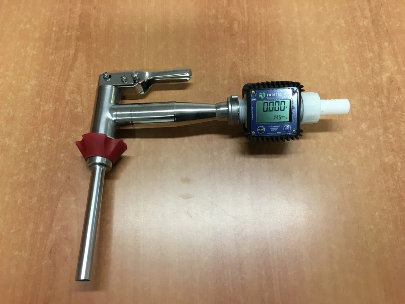 KIT FILLING GUN, FLOWMETER FOR BAG IN BOX/KEGS NEW MACHINE - 3