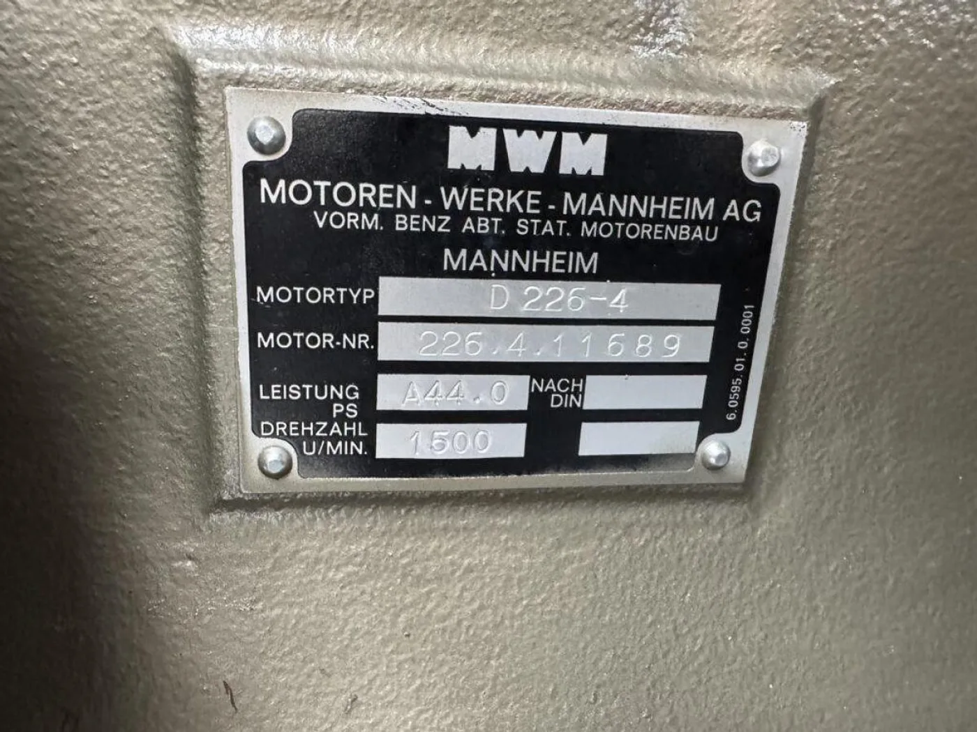 MWM D226-4 / GARBE LAHMEIJER GEN.SET 35 KVA - 7