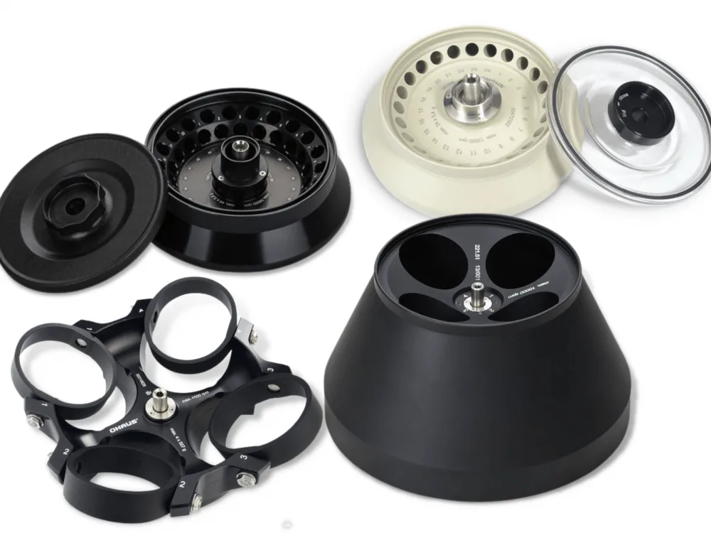 Ohaus Frontier Centrifuge Rotors