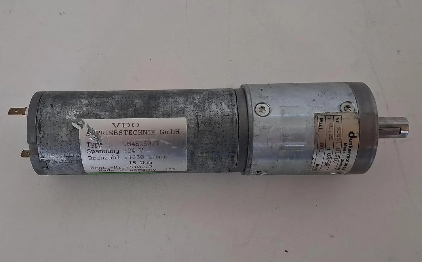 Dunkermotoren M48x50/I DC-Getriebemotor 24 V mit VDO Getriebetechnik - 2