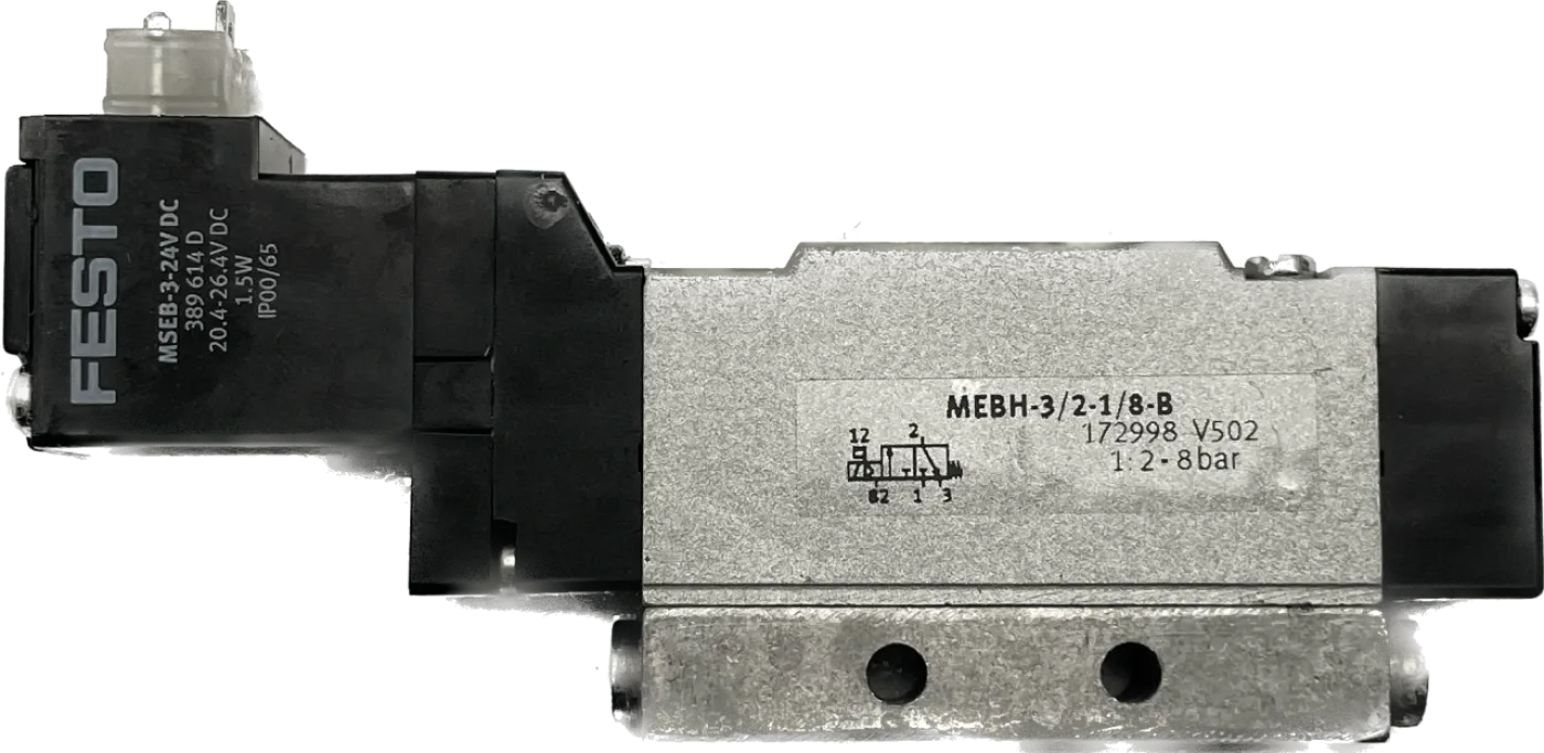 Festo Magnetventil MEBH-3/2-1/8-B - 2