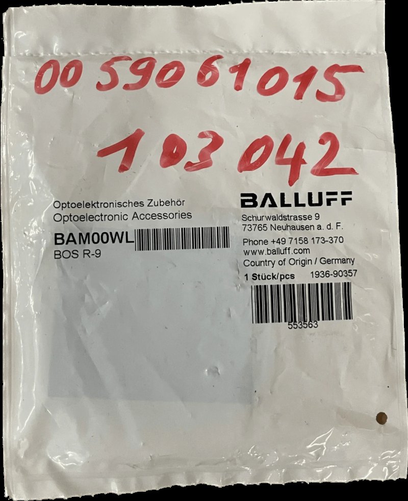 BALLUFF Reflektoren und Reflexfolien für Optoelektronische Reflexionslichtschranken