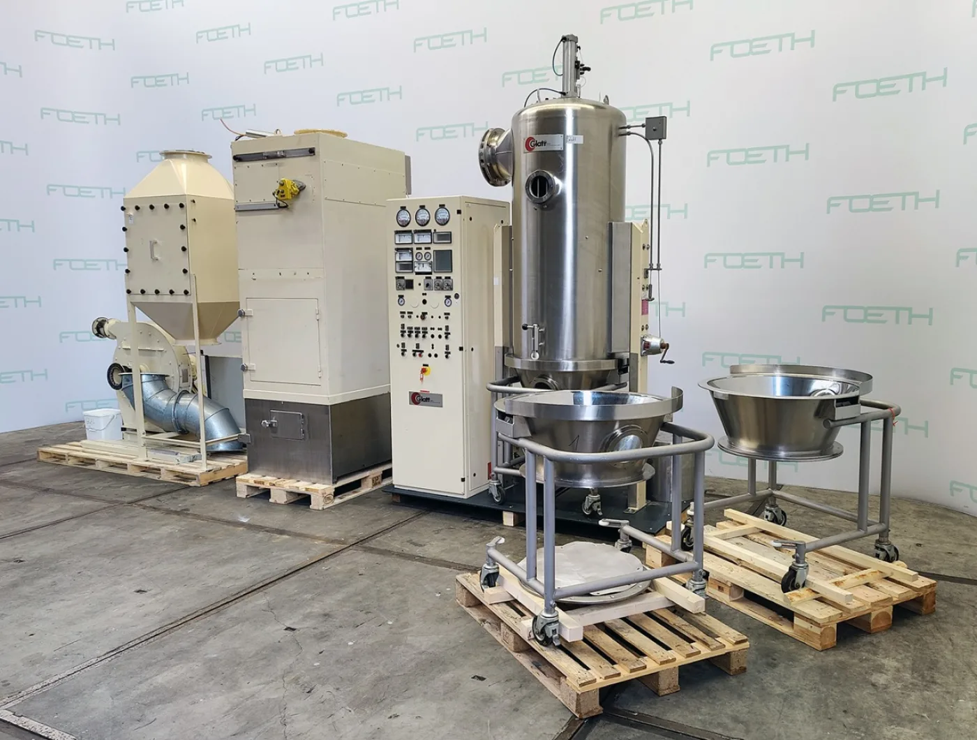 Glatt WST TF-N-30 - Fluid bed dryer batch - 8