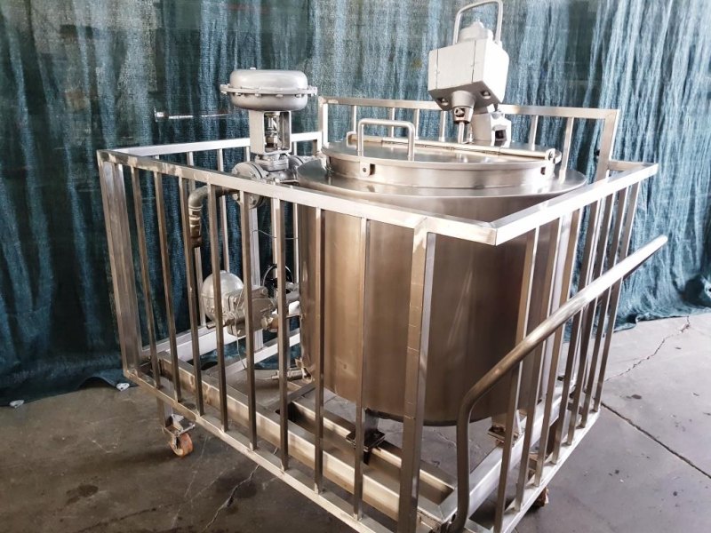 SERBATOIO CARRELLATO INCAMICIATO – TERMOINDUSTRIALE – MOD. 300 L
