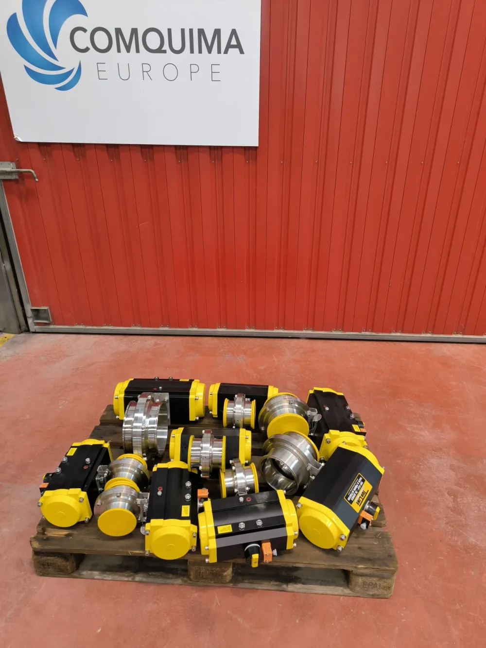 SOLENOID BUTTERFLY VALVE TOP LINE TS160 ATEX