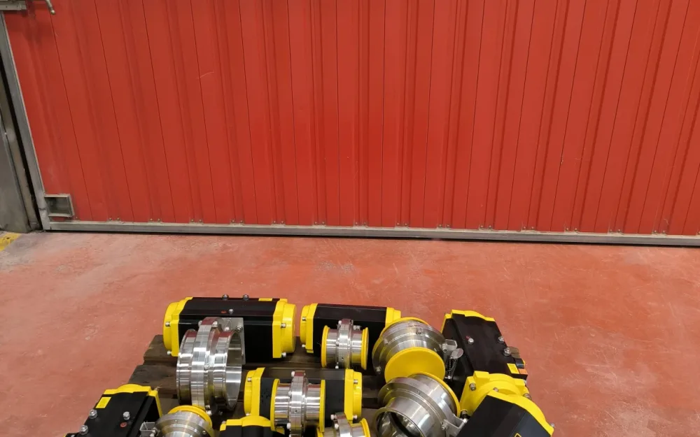 SOLENOID BUTTERFLY VALVE TOP LINE TS160 ATEX