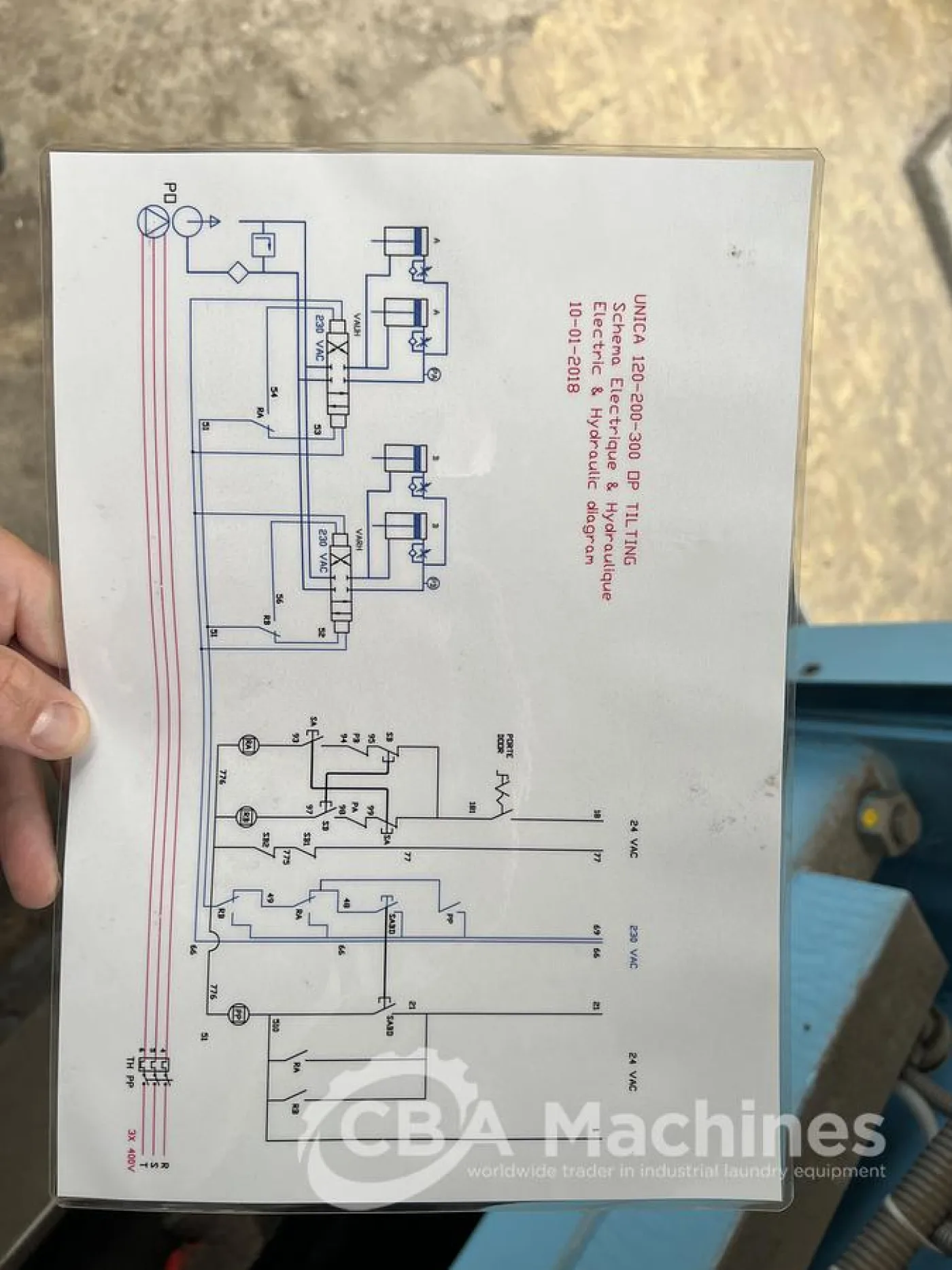 2018 Washer Extractor Unica 120kg Open Pocket (814) - 7