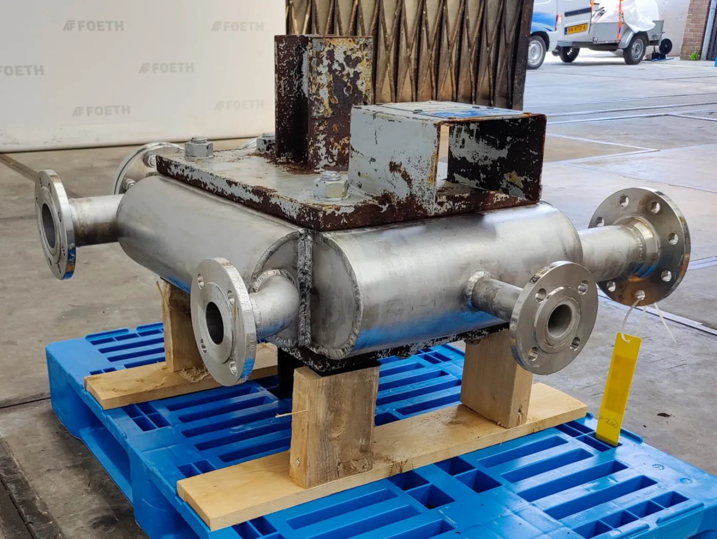 Unex Hybrid; fully welded plate heat exchanger - Plate heat exchanger - 5