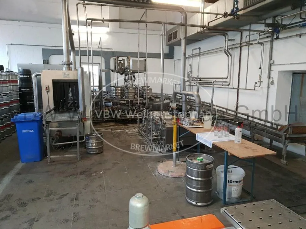 KEG filling line