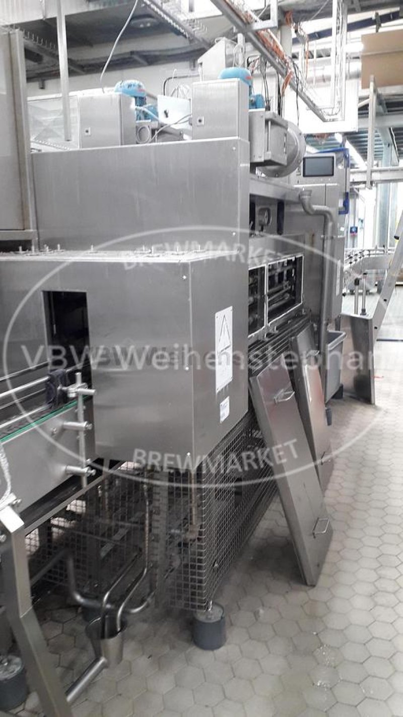 Shrink tunnel with 2 parallel conveyors