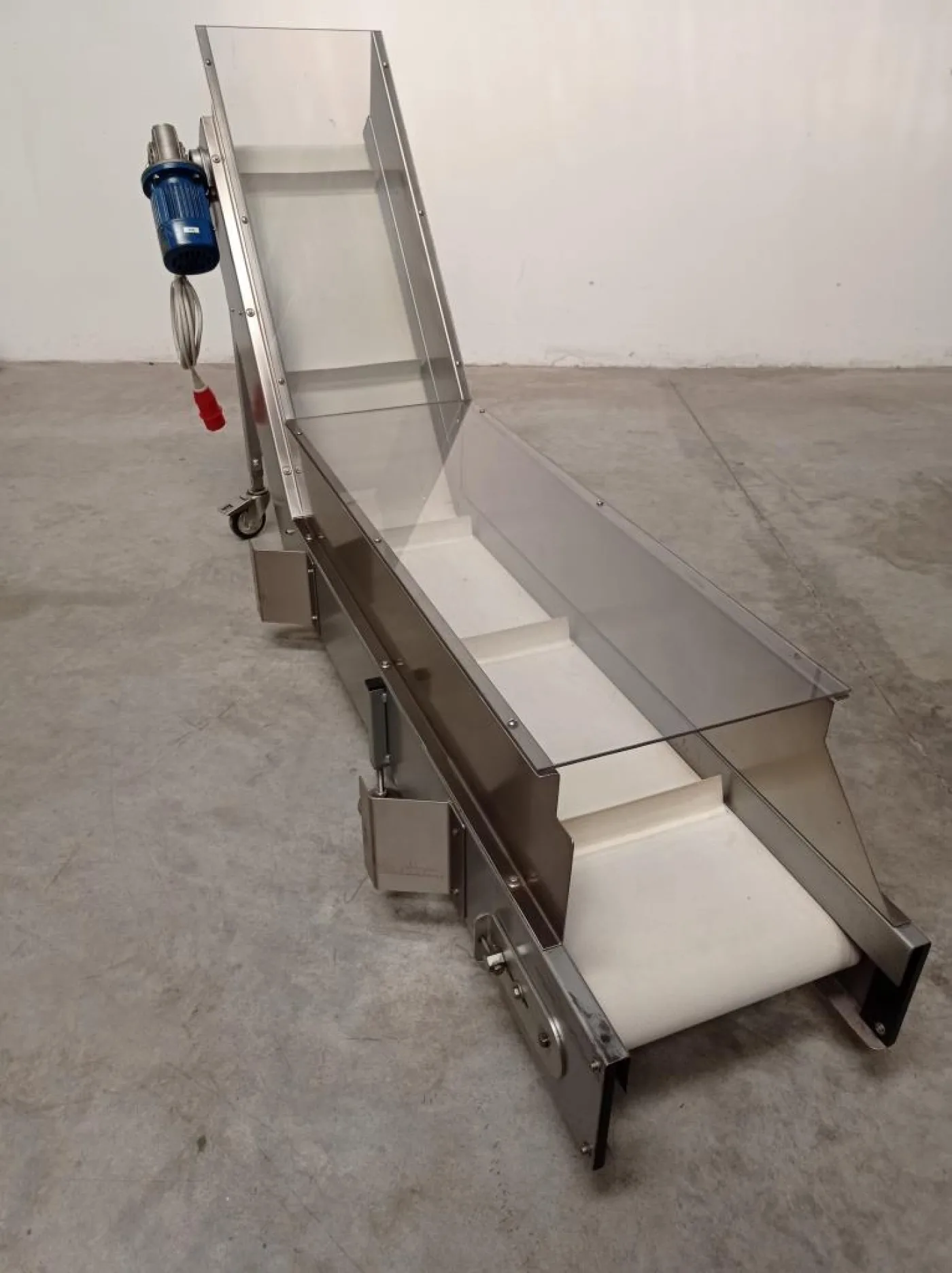 NASTRO ELEVATORE A TAPPETO MOTORIZZATO CON RIDUTTORE DI VELOCITA’ - 5