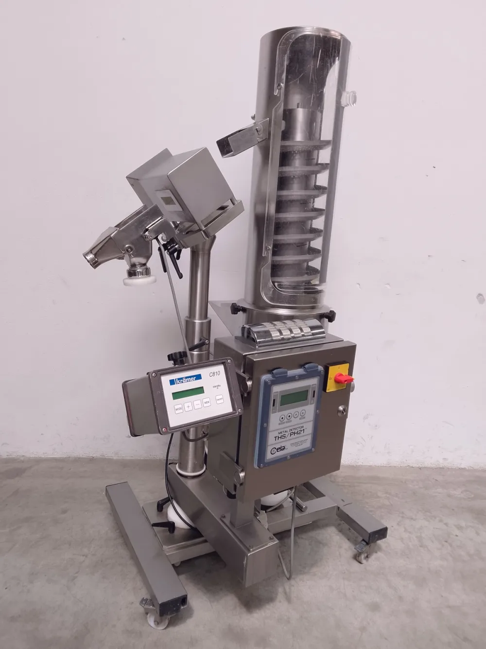 DEPOLVERIZZATORE COMPRESSE CON RILEVATORE METALLI – KRAMER – MOD. E2000-500ER