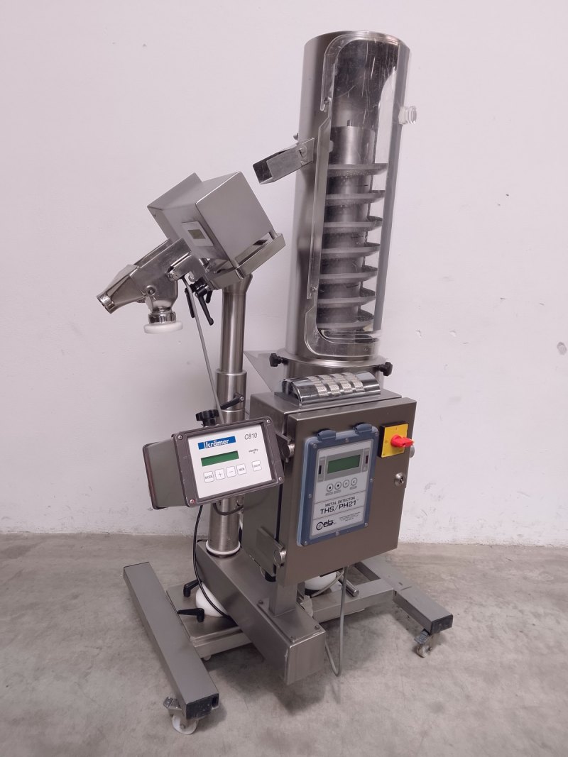 DEPOLVERIZZATORE COMPRESSE CON RILEVATORE METALLI – KRAMER – MOD. E2000-500ER