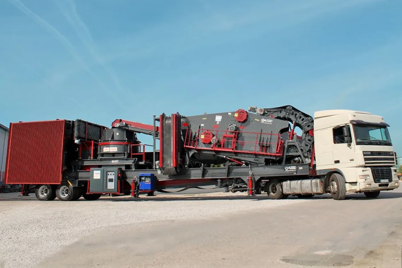 GNR-MVSI 900 — Mobile Vertical Shaft Impactor (VSI) Sand & Shaping Crusher - 1