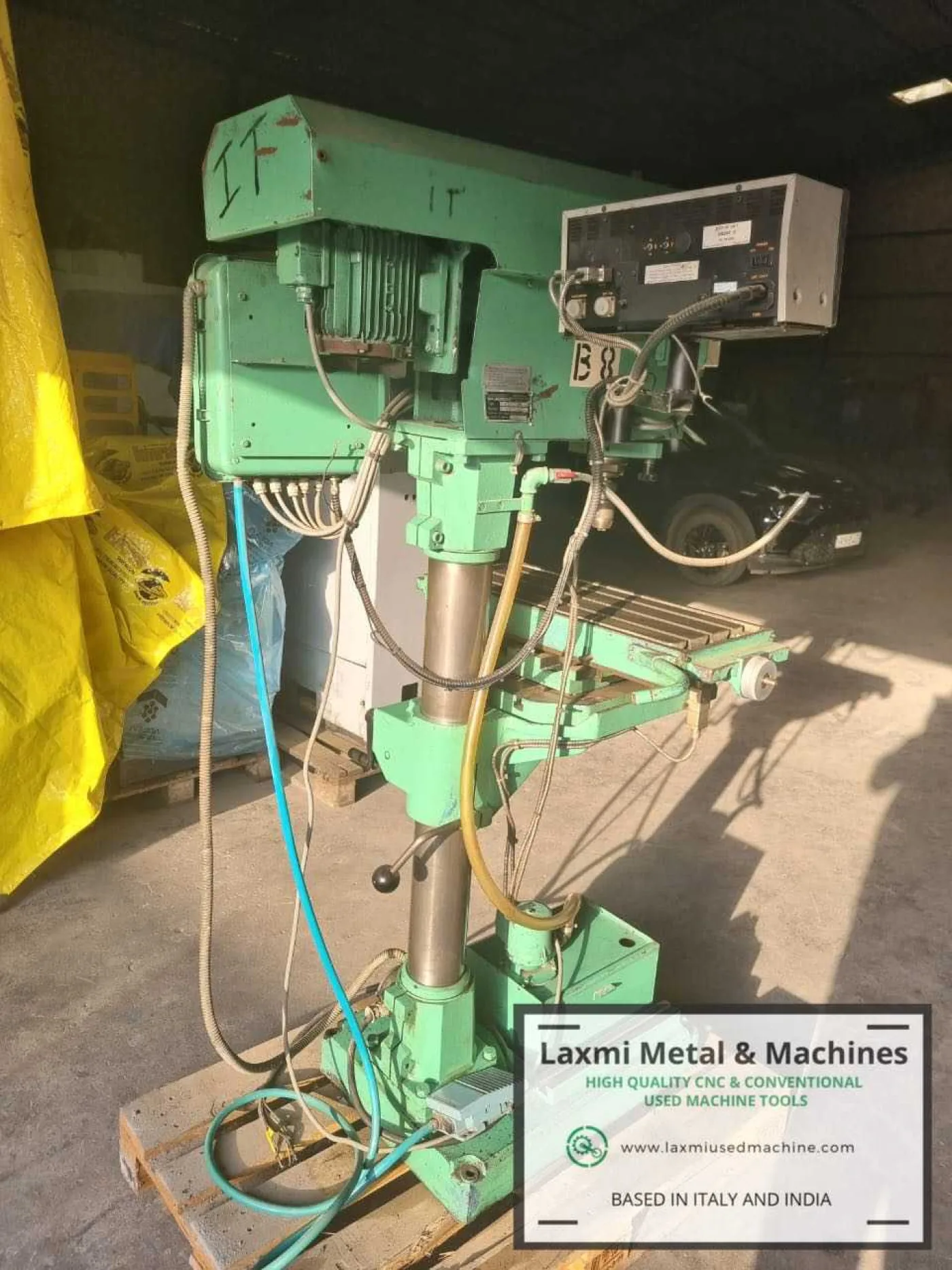 COLUMN DRILLING + MILLING MACHINE, CINCINNATI MILACRON - PFT24 - Laxmi Metal & Machines, Rohtak - 3