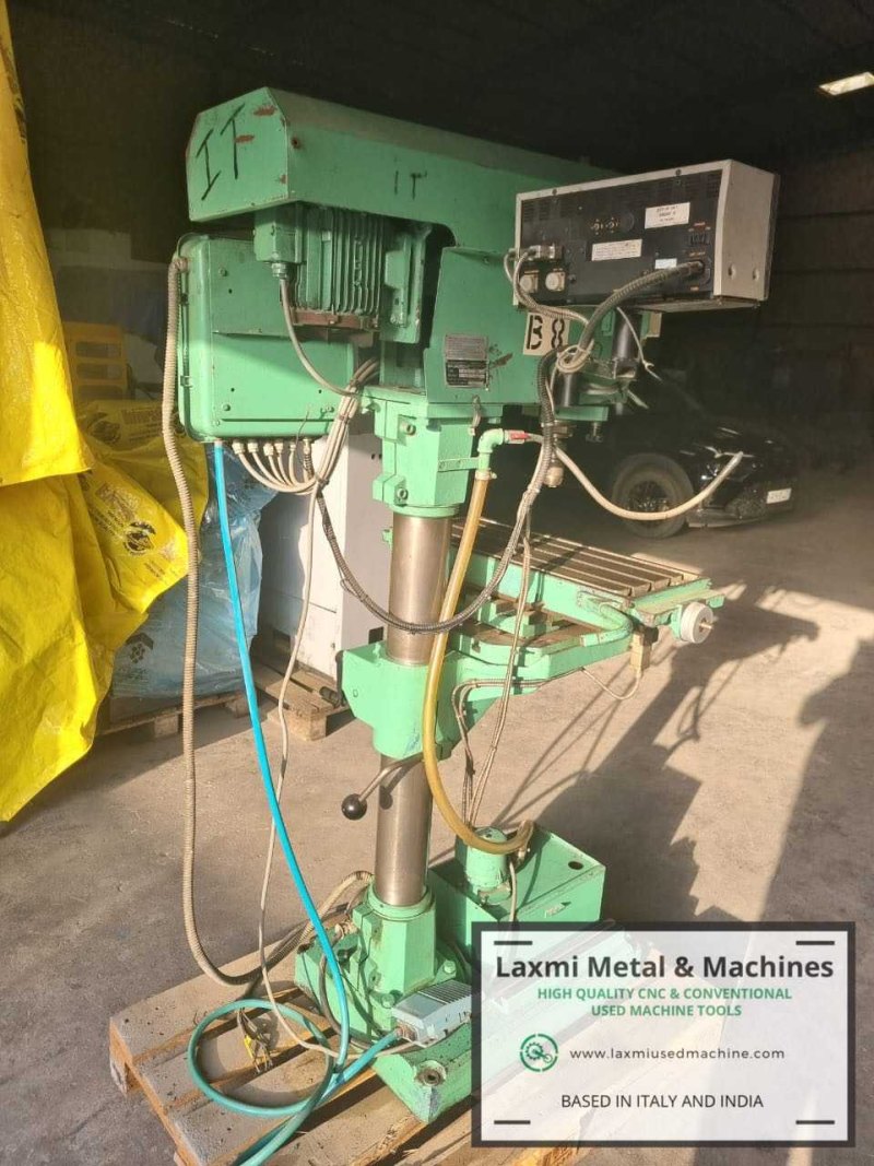 COLUMN DRILLING + MILLING MACHINE, CINCINNATI MILACRON - PFT24 - Laxmi Metal & Machines, Rohtak