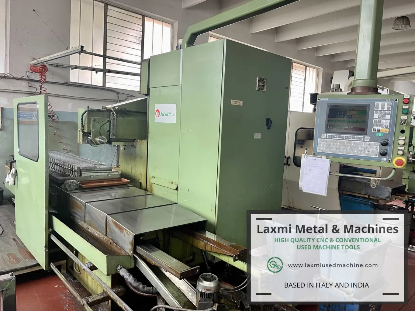 CNC RACK CUTTING MILLING, REMA (Italy) - FU 710 [Y° 1998] - Laxmi Metal & Machines, Rohtak - 3