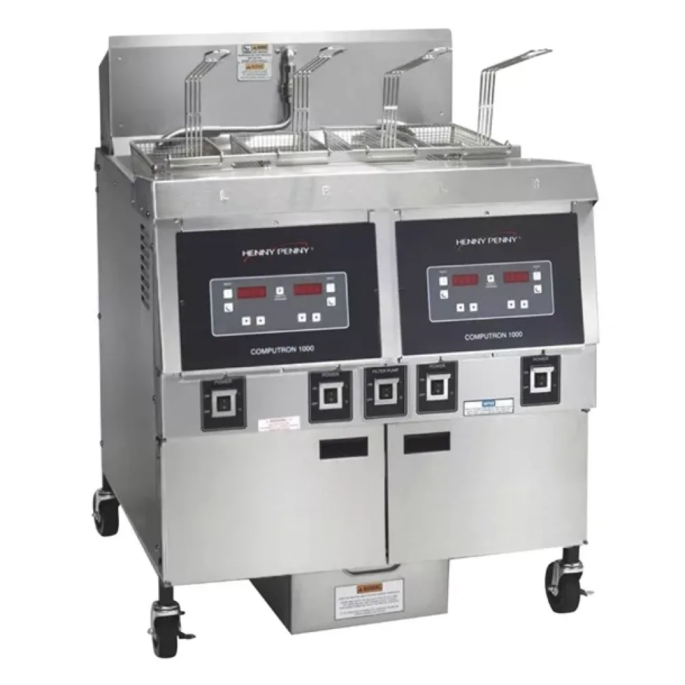 Henny Penny Open Twin Well Electric Fryer HPOFE322-C1000 - islandcatering