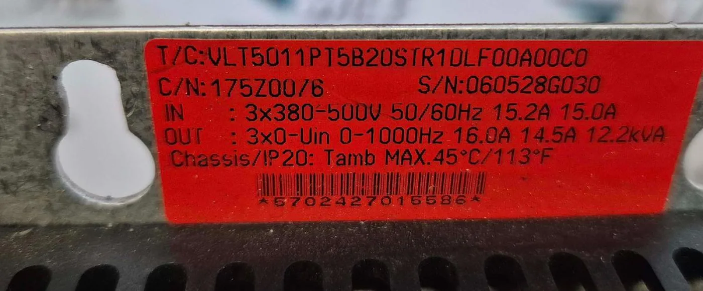 Danfoss Frequenz Umrichter -VLT® 5000 - 6