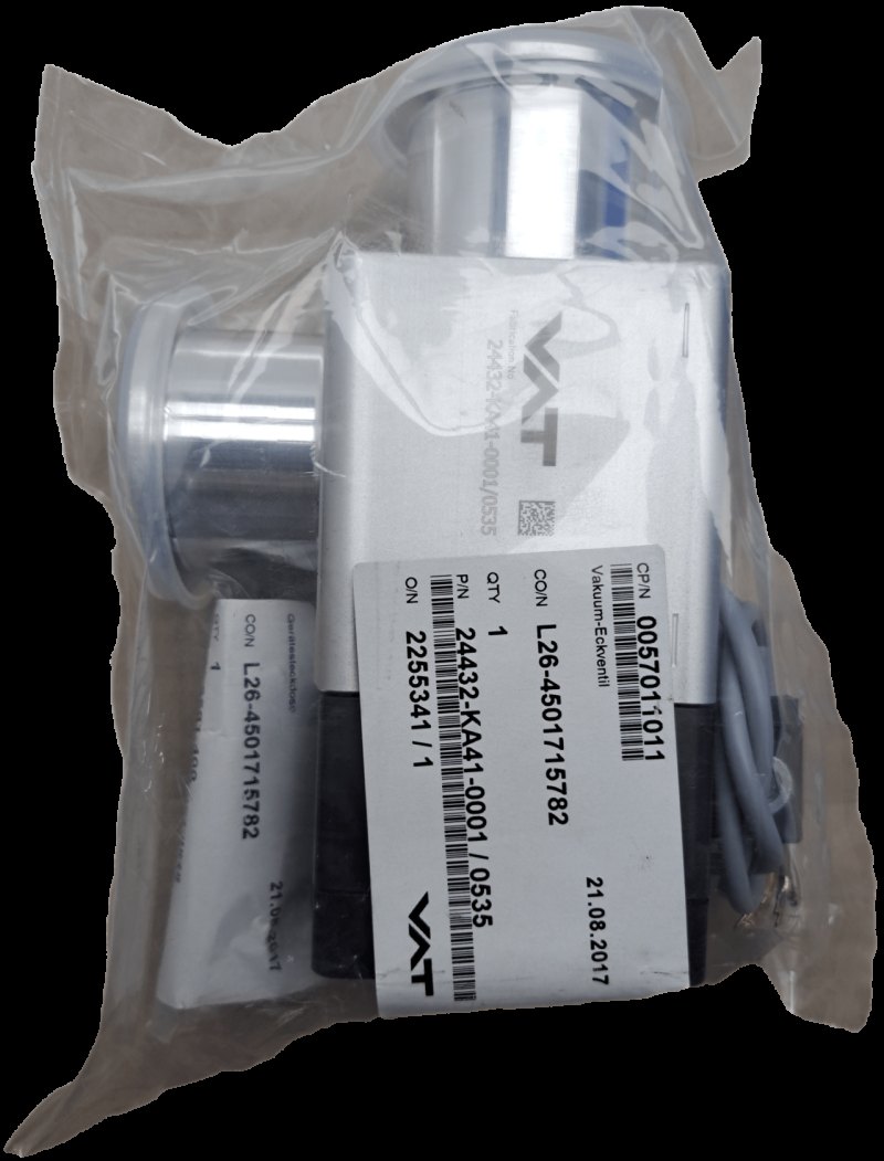 VAT Vakuum-eckventil / 24432-KA41-0001/0535