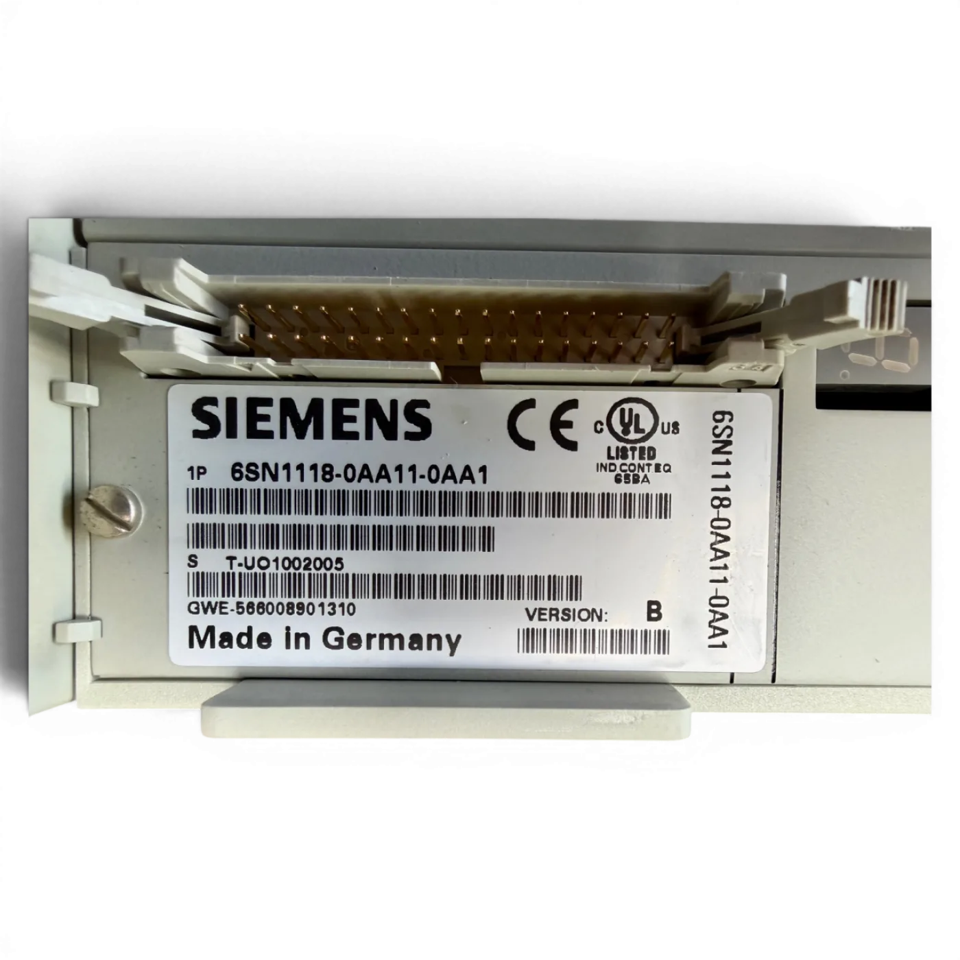 SIEMENS SIMODRIVE LT-Modul INT. 15A Art.-Nr. 6SN1123-1AA00-0AA1 / 6SN1118-0AA11-0AA1 passend z. B. für IMA 610 V - 3