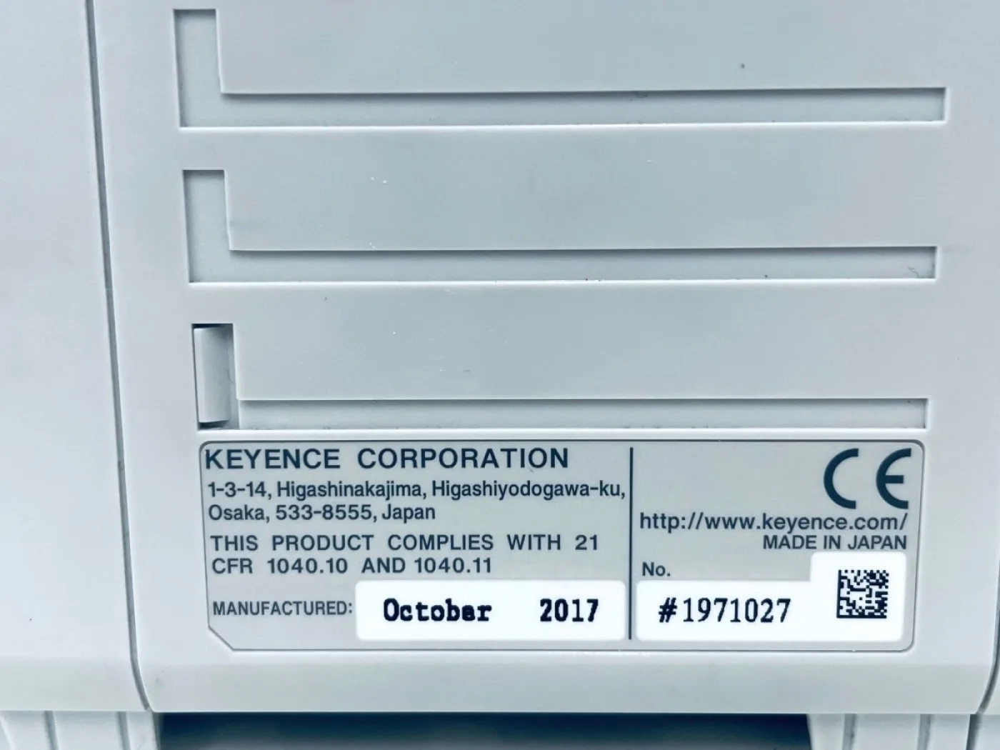 Keyence Laser Sensor Kontroll- W / Display Panel LK-GD500 + LK-G3001P - 5