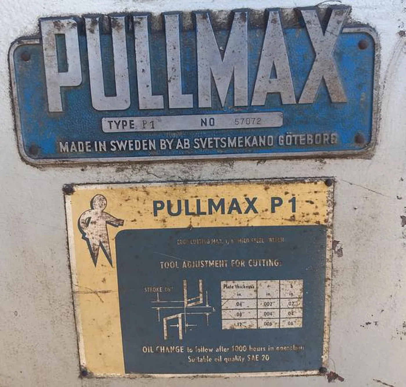 Cortador de chapa PULLMAX P1 - 2