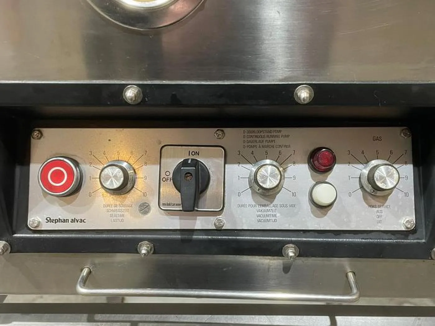 Stephan alvac Vacuümmachine, Alvac // 90 - 1