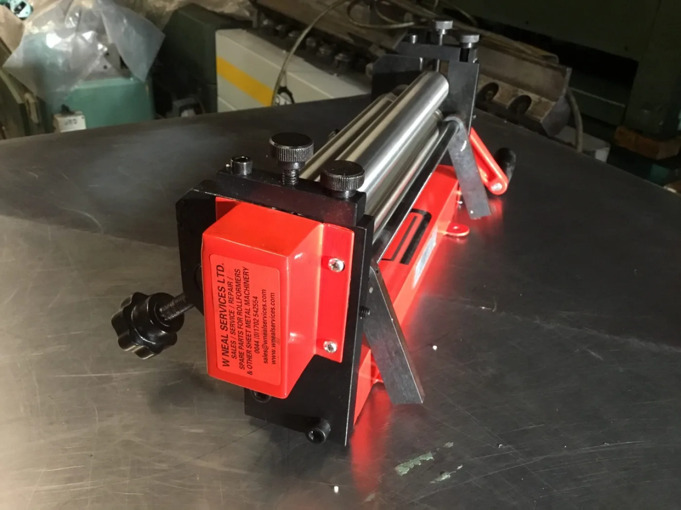 WNS Bench Bending Rolls 320mm x 32mm x 1.0mm Capacity - WNS - W. Neal Services Ltd - 6