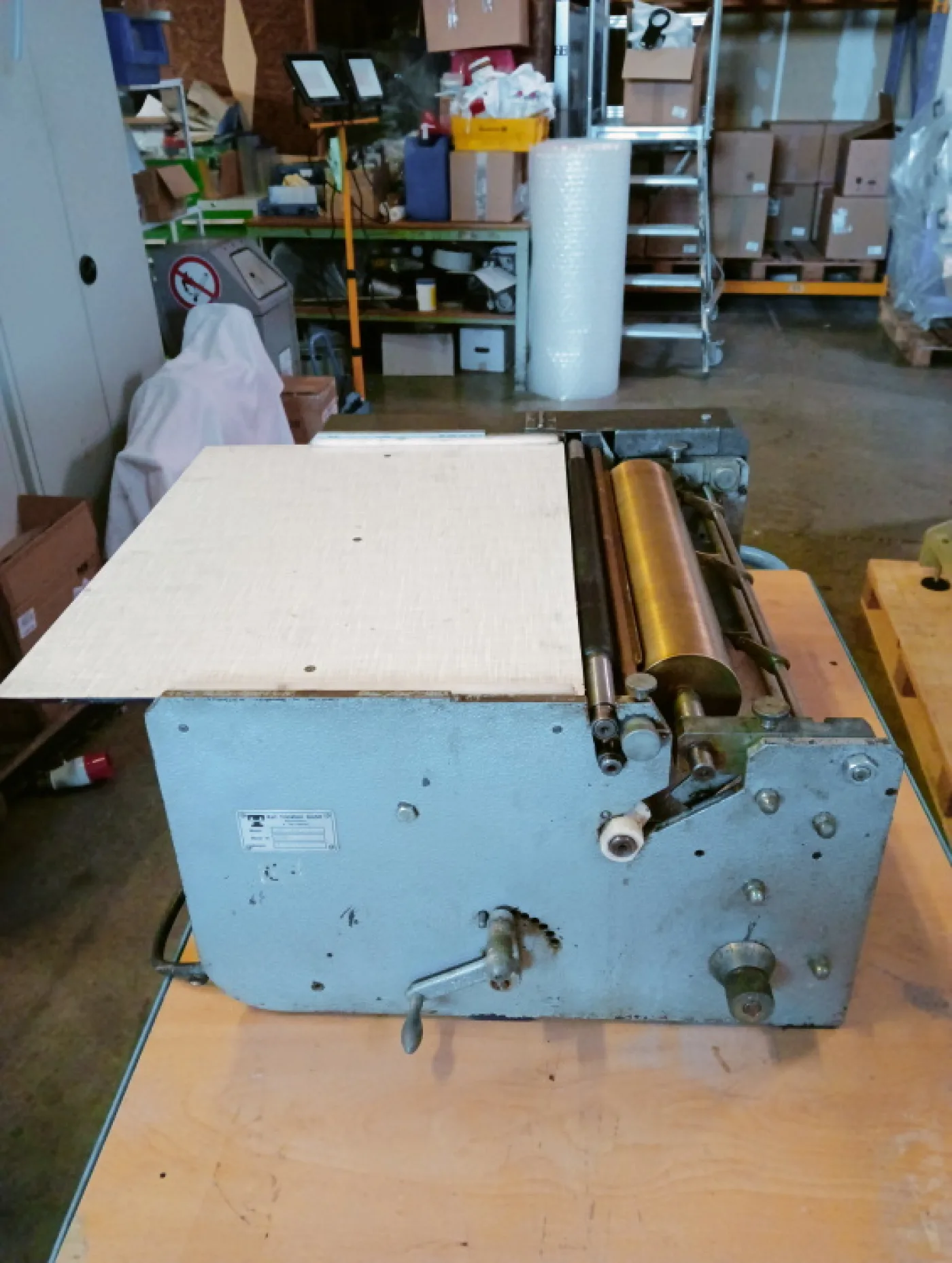 2-Walzen Anleimmaschine Tränklein ZW 400 - 4