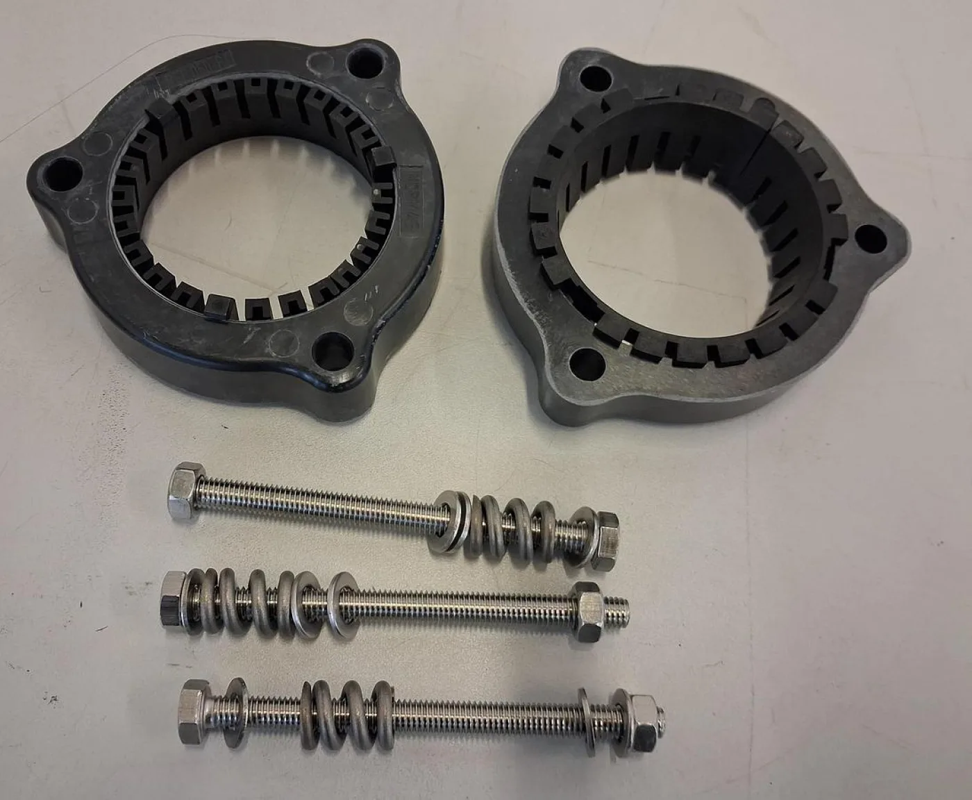 QVF Schellenringsystem Typ PF für Glas-Glas-Verbindungen (DN50) - 2