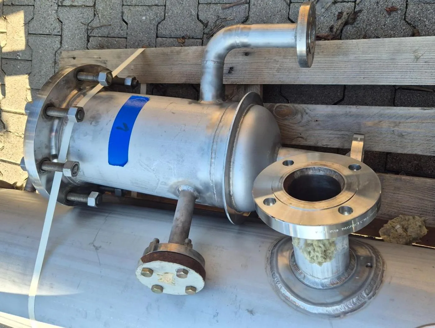 Dusenbery Engineering Horizontal Pressure Vessel / Heat Exchanger - 3