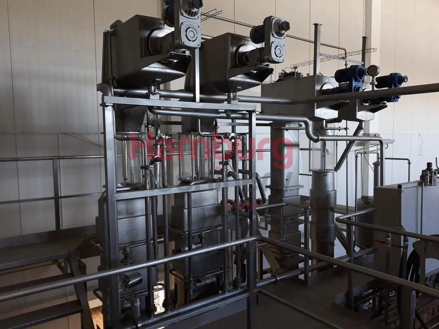 Gouda Euroblock Cheese Plant for 100.000 liter of milk per day - 10.000 kg of Gouda cheese per day - 4