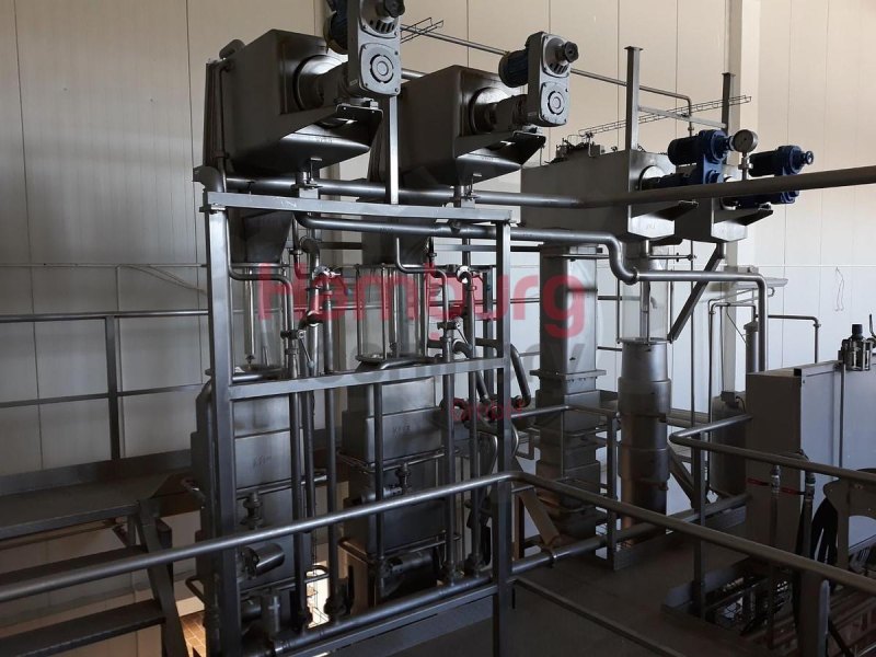 Gouda Euroblock Cheese Plant for 100.000 liter of milk per day - 10.000 kg of Gouda cheese per day