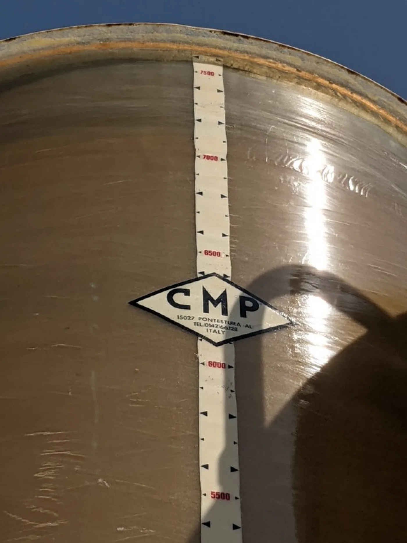 FIBERGLASS TANKS VARIABLE CAPACITY FIRM CMP, CAPACITY HL 75 ABOUT, ON LEGS, BOTTOM TO DRAIN OFF, SECOND-HAND EQUIPMENT - 3