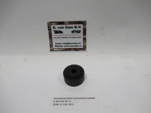 Ophangrubber radiateur onder