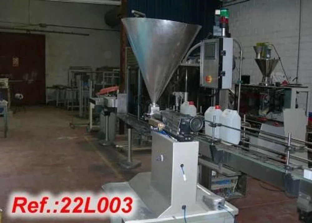 LLENADORA SEMIAUTOMÁTICA "KARR" PARA CREMAS CON TOLVA Y DOSIFICACIÓN HASTA 250ml
